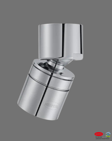 Neoperl Dual Aerator With Swivel Adaptor