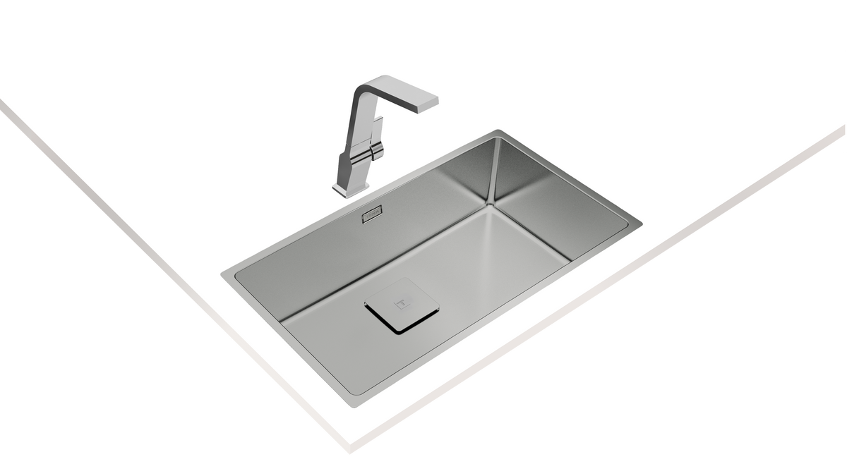 FlexLinea RS15 71.40 3-in-1 Installation stainless steel	sink	with	one	bowl