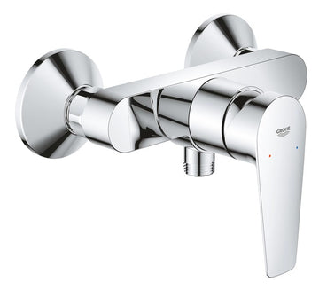 GROHE 2363610F BauEdge Single Lever Shower Mixer, Starlight Chrome, 8.0 L/min