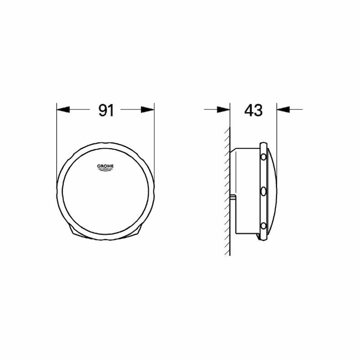 GROHE Talentofill Inlet and Pop Up Waste System 19952 000 – iBathworld