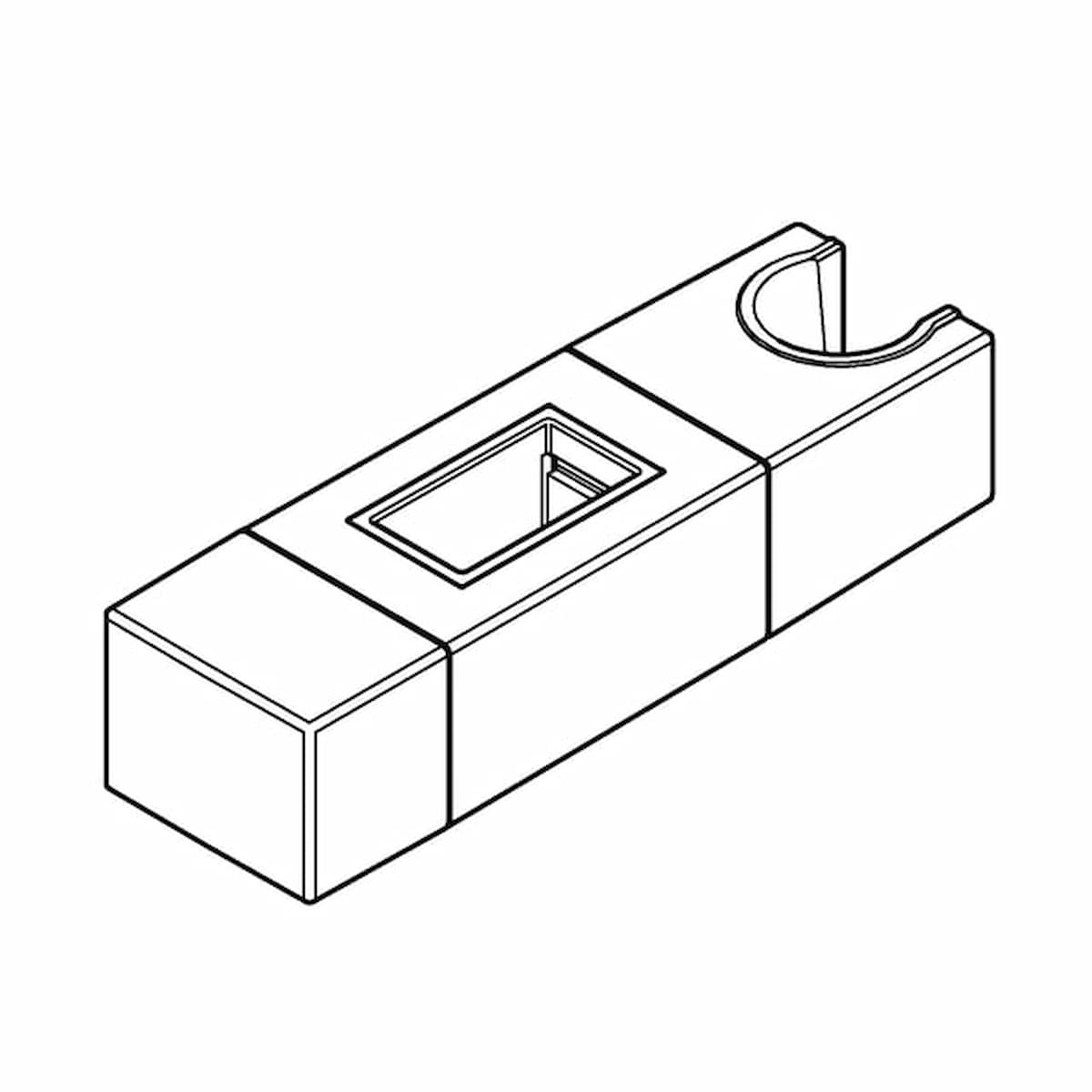 GROHE Shower Glider 48180 000 for Euphoria Shower Rails