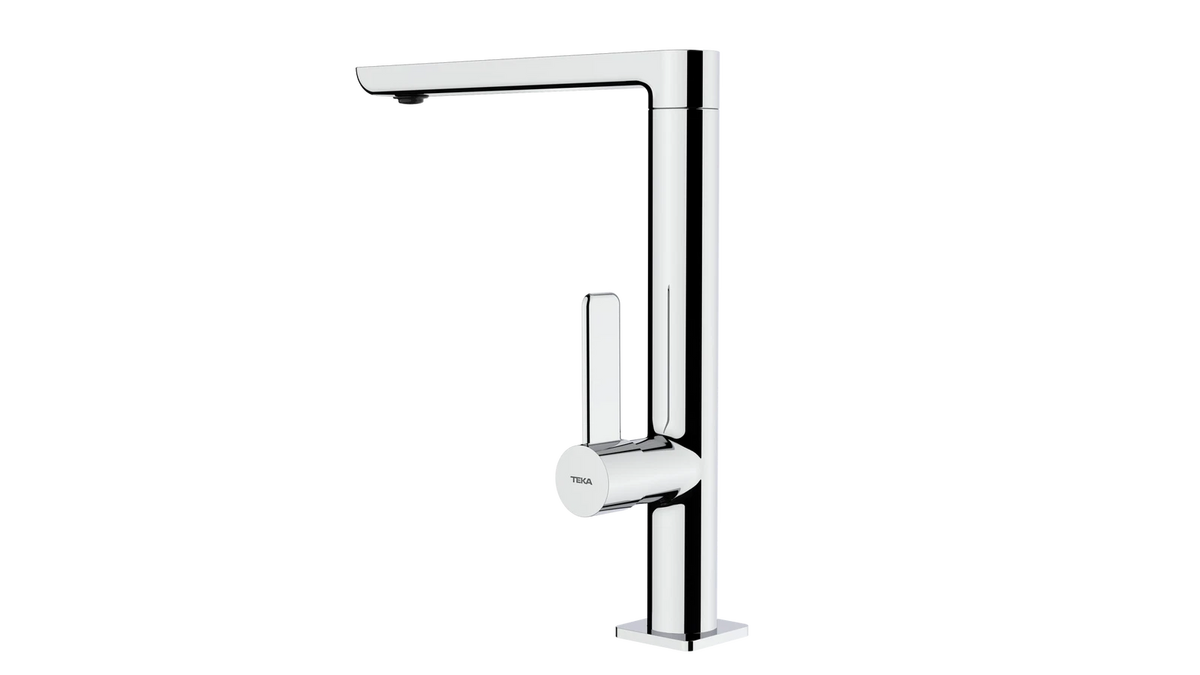 FO 915 Minimalistic Single Lever Kitchen Tap with high swivel spout