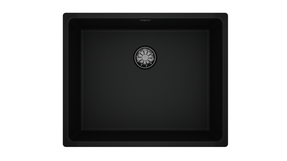 TEKA 3-in-1 installation sink with special black finish