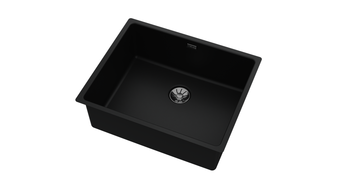 TEKA 3-in-1 installation sink with special black finish
