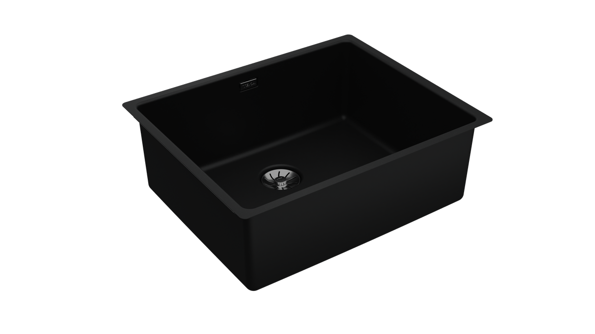 TEKA 3-in-1 installation sink with special black finish
