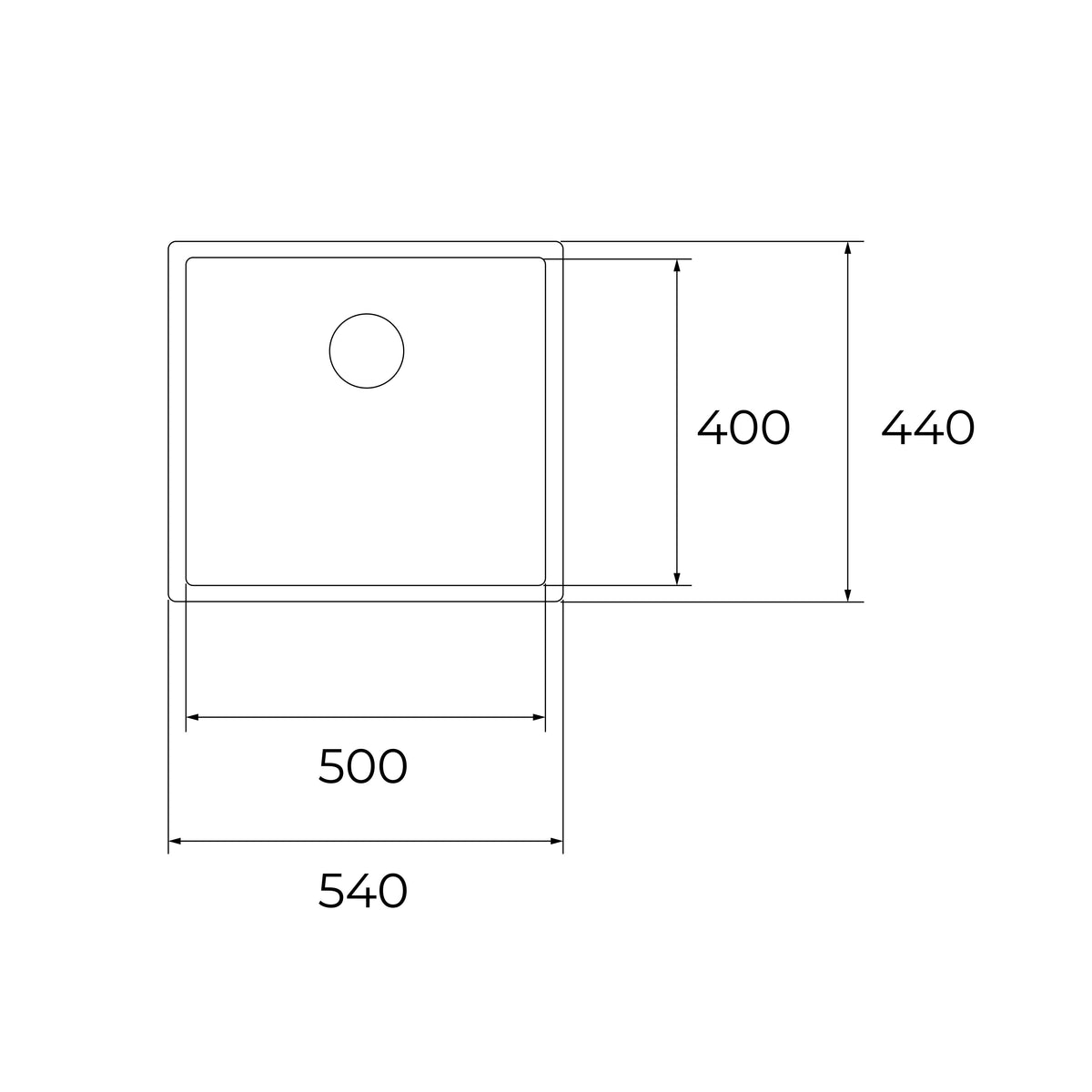 TEKA 3-in-1 installation sink with special black finish