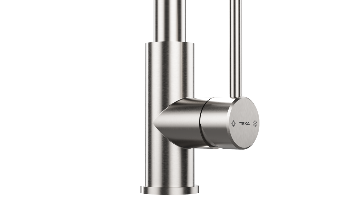 TEKA UNI 9331 Single lever kitchen eco tap with high spout pull-out