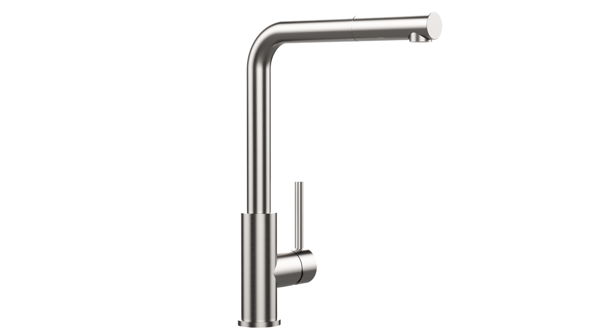 TEKA UNI 9331 Single lever kitchen eco tap with high spout pull-out