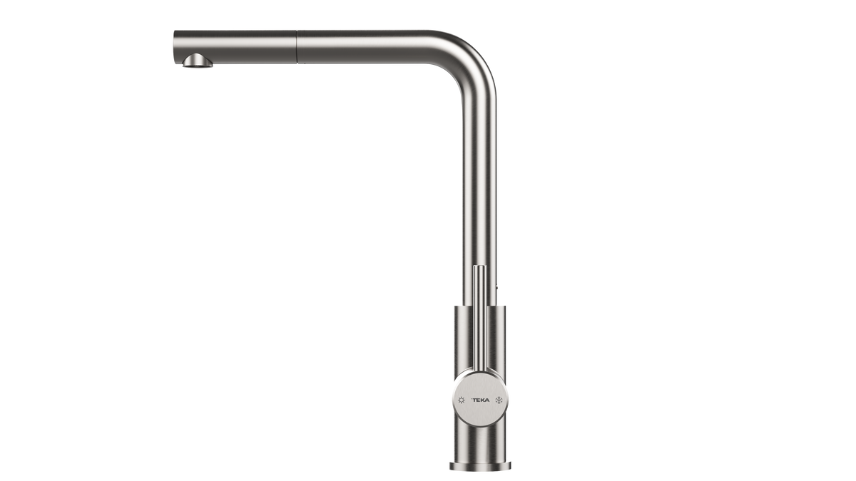 TEKA UNI 9331 Single lever kitchen eco tap with high spout pull-out