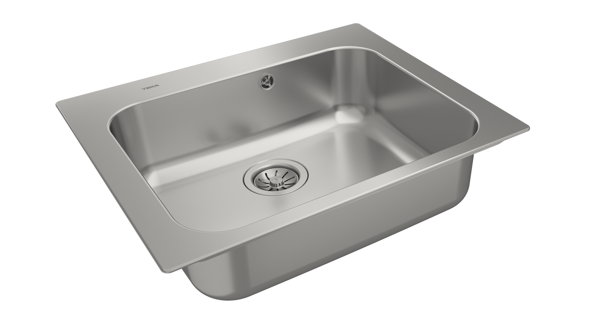 Universe 60 T-XP 1B MAX 50 cm stainless steel inset sink Hygiene