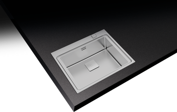 Zenit RS15 1B Inset Stainless Steel Sink with one bowl - Inset Stainless Steel Sink with one bowl