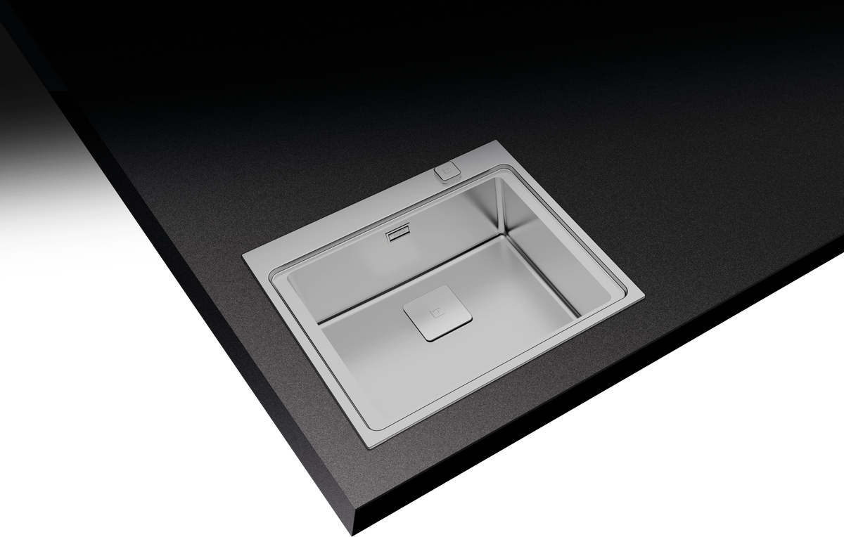 Zenit RS15 1B Inset Stainless Steel Sink with one bowl - Inset Stainless Steel Sink with one bowl