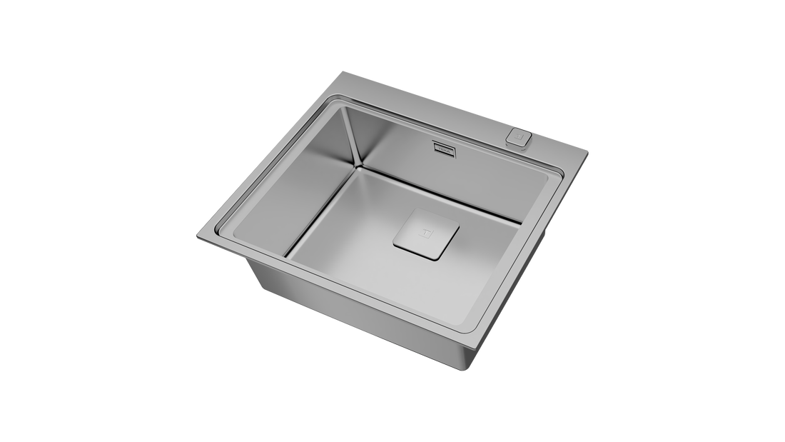 Zenit RS15 1B Inset Stainless Steel Sink with one bowl - Inset Stainless Steel Sink with one bowl
