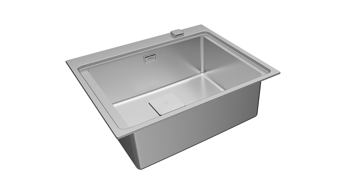 Zenit RS15 1B Inset Stainless Steel Sink with one bowl - Inset Stainless Steel Sink with one bowl