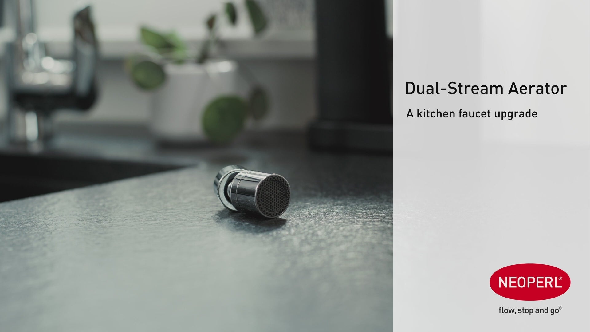 Neoperl Dual Aerator With Swivel Adaptor